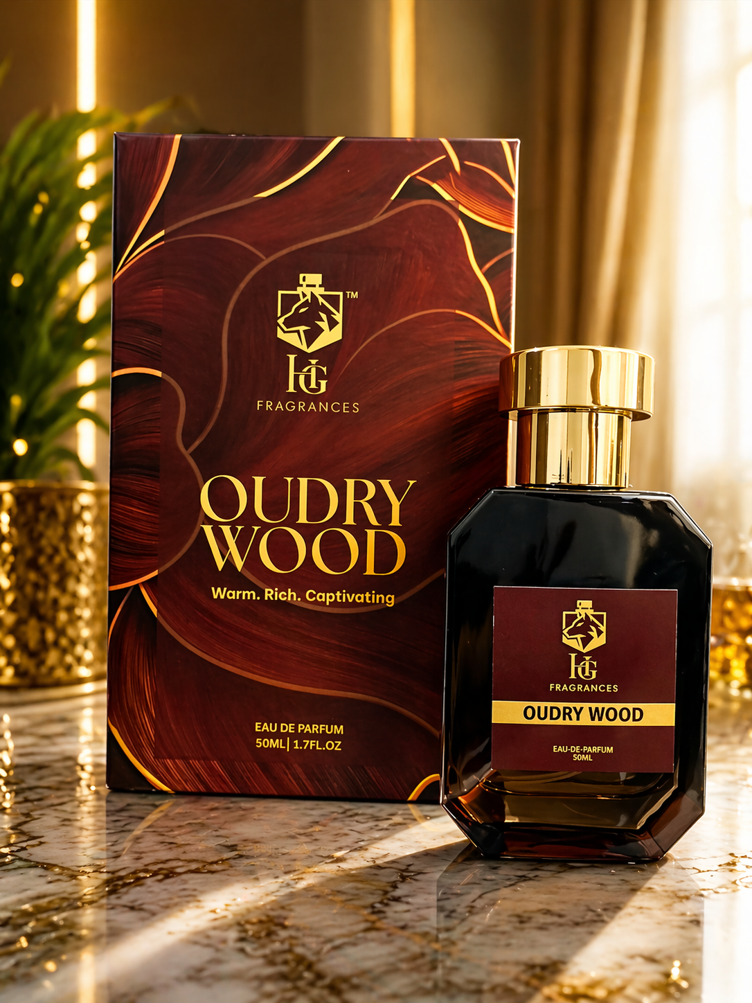 Oudry Wood – Premium Unisex Perfume (50ml)