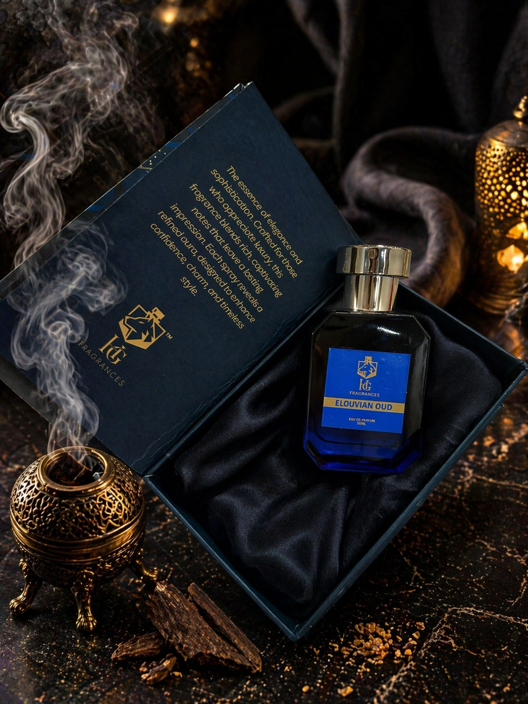Elouvian Oud – Luxury Oud & Musk Men Perfume |50ml