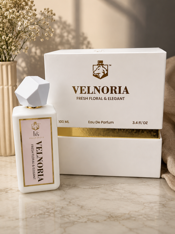 Velnoria Eau De Parfum 100ML – Fresh Floral & Elegant Luxury Fragrance For Unisex